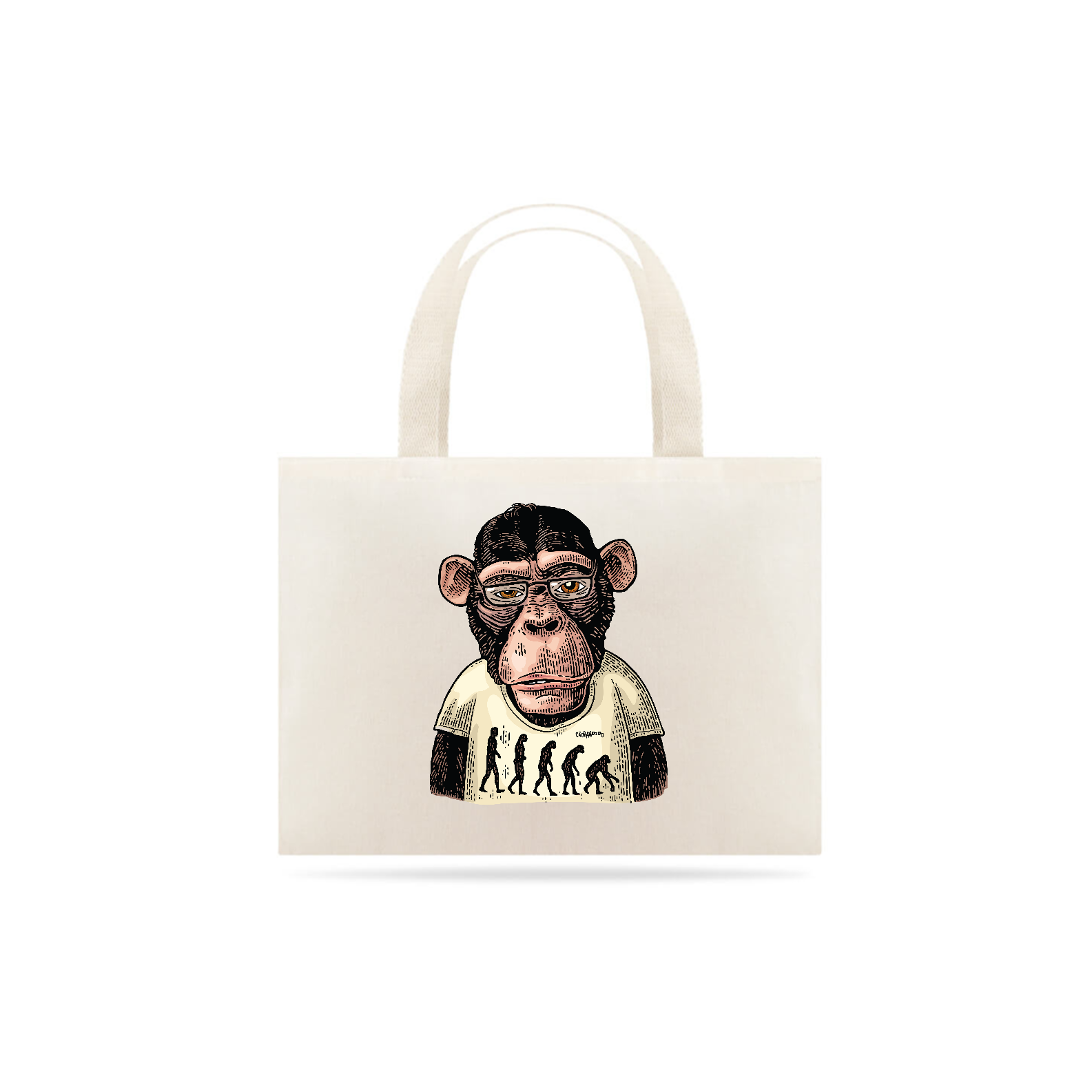 Ecobag Macaco - Modelo 3