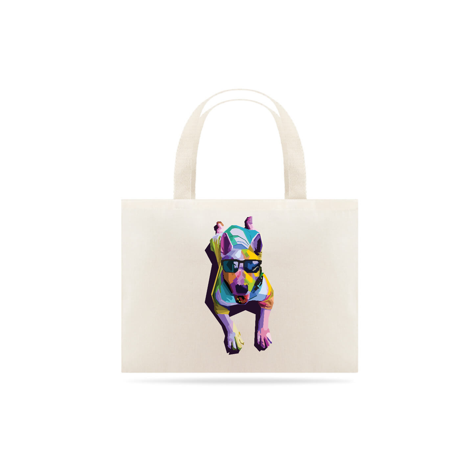 Ecobag Cachorro Deitado Pop Art