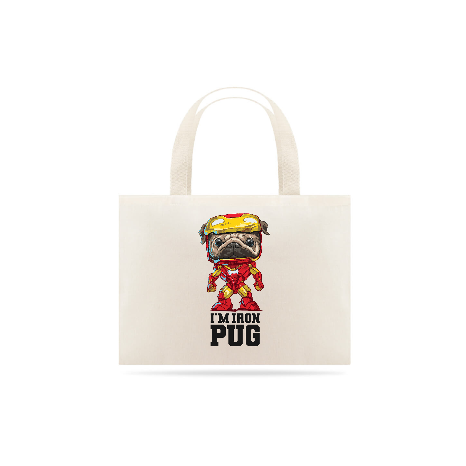 Ecobag I'm Iron Pug