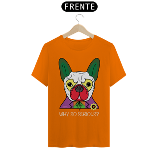 Nome do produto Camiseta Cachorro Coringa - Why So Serious?