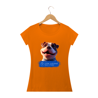 Nome do produto Baby Look De.Feenda - Toda Vidinha Vale a Pena - Modelo 1A