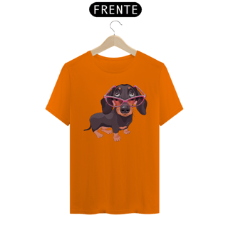 Nome do produto Camiseta Dachshund de Óculos