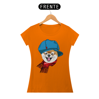 Nome do produto Baby Look Spitz Alemão de Boina e Cachecol