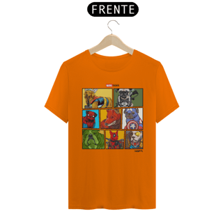 Nome do produto Camiseta Marvel Dogs Super Heróis