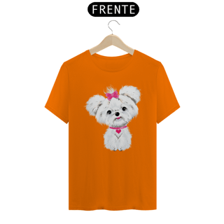 Nome do produto Camiseta Maltês de Lacinho