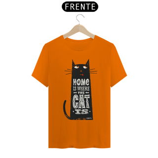 Nome do produto Camiseta Home Is Where The Cat Is