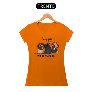 Nome do produto Baby Look Cachorro Happy Halloween
