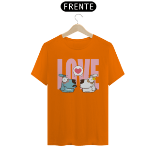 Nome do produto Camiseta Cachorro Casal Love
