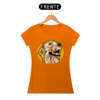 Nome do produto Baby Look Golden Retriever Mosaico Guth Dog