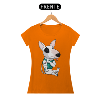 Nome do produto Baby Look Bull Terrier I Love Mom