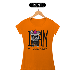 Nome do produto Baby Look I Am a Rocker