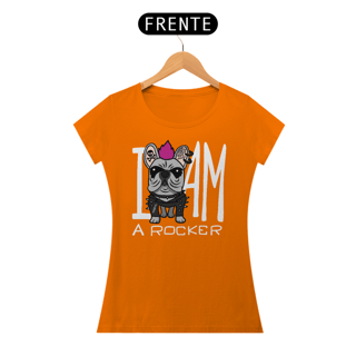 Nome do produto Baby Look I Am a Rocker