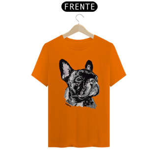 Nome do produto Camiseta Bulldog Francês Pintura Digital