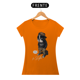 Nome do produto Baby Look Cachorro - Stay in Style
