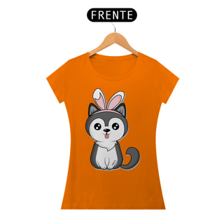 Nome do produto Baby Look Cachorro Páscoa