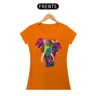 Nome do produto Baby Look Elefante - Modelo 1