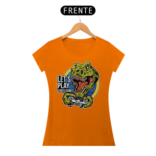 Nome do produto Baby Look Dinossauro - Modelo 4