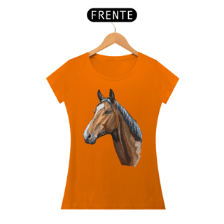 Nome do produto Baby Look Cavalo - Modelo 3