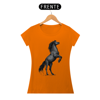 Nome do produto Baby Look Cavalo - Modelo 4