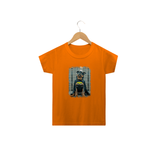 Nome do produto Camiseta Infantil Rottweiler Batman