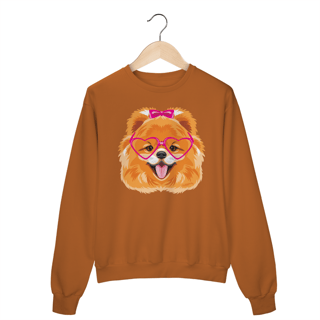 Nome do produto Moletom Blusão Spitz Alemão - Lulu da Pomerânia Fêmea