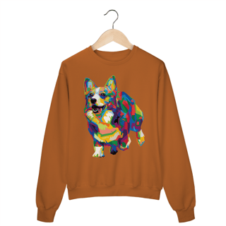 Nome do produto Moletom Blusão Welsh Corgi Pop Art