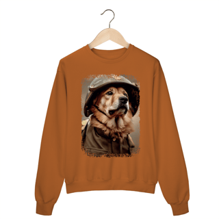 Nome do produto Moletom Blusão Cachorro Militar