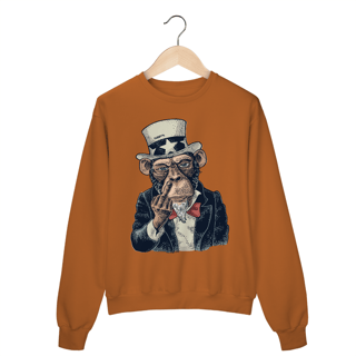 Nome do produto Moletom Blusão Macaco - Modelo 6