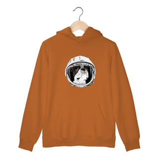 Nome do produto Moletom Canguru Boston Terrier Astronauta
