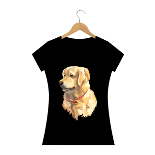 Nome do produto Baby Look Golden Retriever