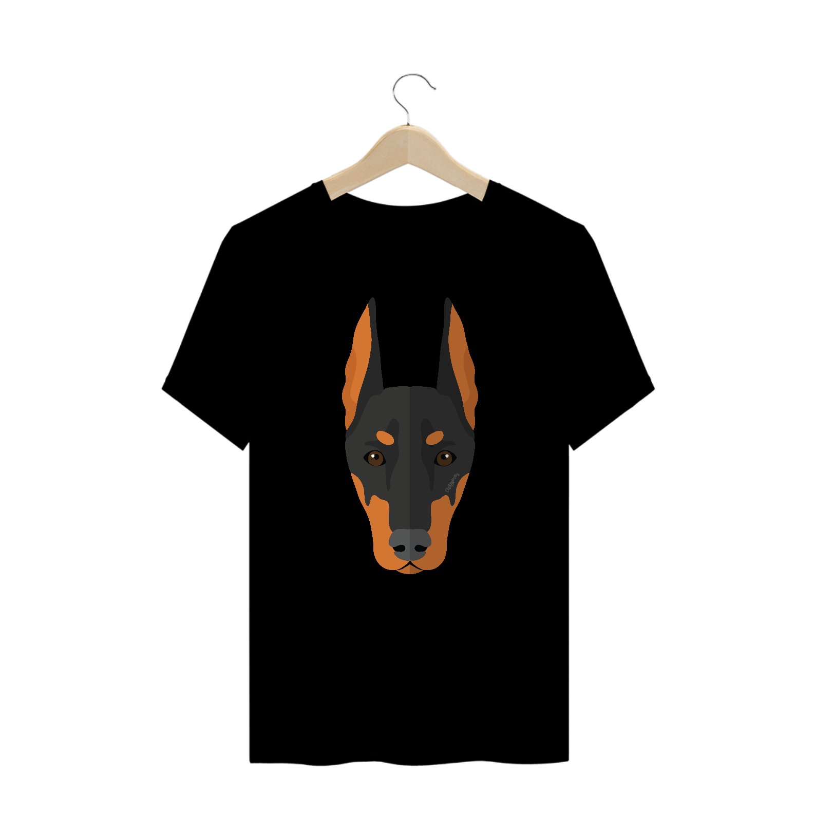 Camiseta Plus Size Doberman