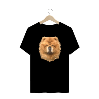 Nome do produto Camiseta Plus Size Chow Chow Mosaico