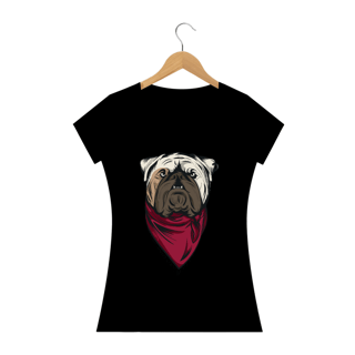 Nome do produto Baby Look Bulldog Inglês