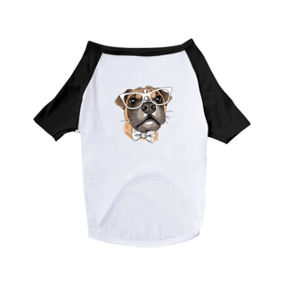 Nome do produto Camiseta para Cachorro - Boxer de Óculos