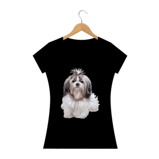 Nome do produto Baby Look Shih Tzu Realista