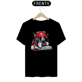 Nome do produto Camiseta Bulldog Francês Pirata