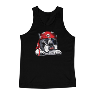 Nome do produto Regata Bulldog Francês Pirata