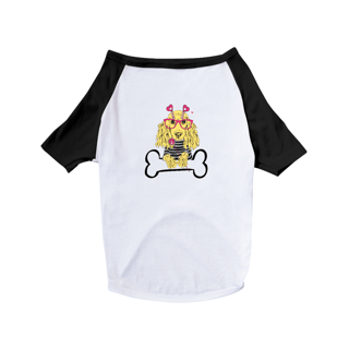 Nome do produto Camiseta para Cachorro - Cocker de Óculos