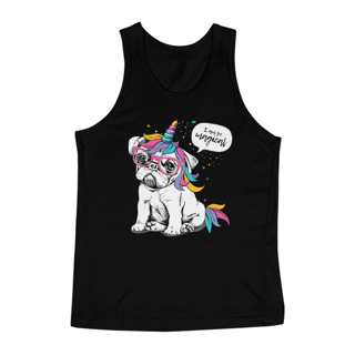 Nome do produto Regata Bulldog Francês Unicórnio - I am So Magical