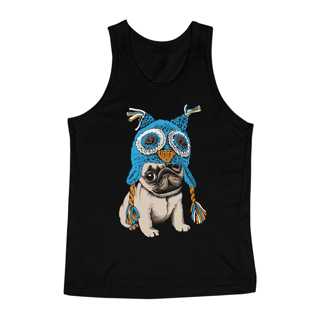 Nome do produto Regata Cachorro Pug Coruja