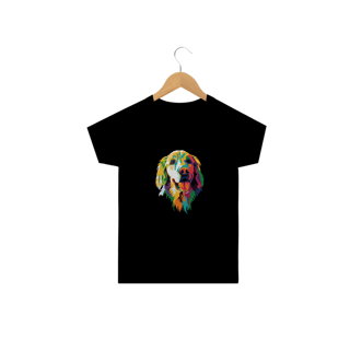 Nome do produto Camiseta Infantil Golden Retriever Ilustração Cores