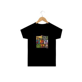 Nome do produto Camiseta Infantil Marvel Dogs Super Heróis