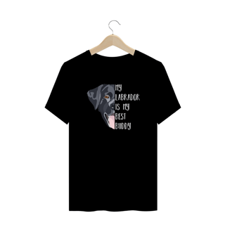 Nome do produto Camiseta Plus Size Meu Labrador é Meu Melhor Amigo