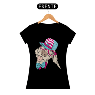 Nome do produto Baby Look Cachorro Vira-Lata Cool
