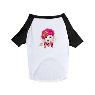 Nome do produto Camiseta para Cachorro - Poodle Fêmea I Like To Dress Up