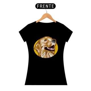 Nome do produto Baby Look Golden Retriever Mosaico Guth Dog