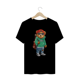 Nome do produto Camiseta Plus Size Urso - Modelo 4