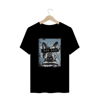 Nome do produto Camiseta Plus Size Bad Dog