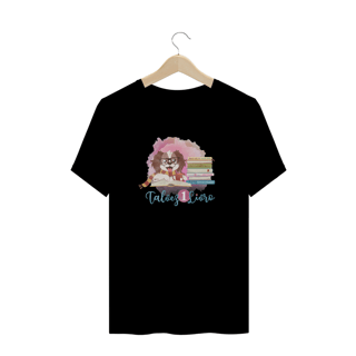 Nome do produto Camiseta Plus Size Talvez 1 Livro - Books and Dogs