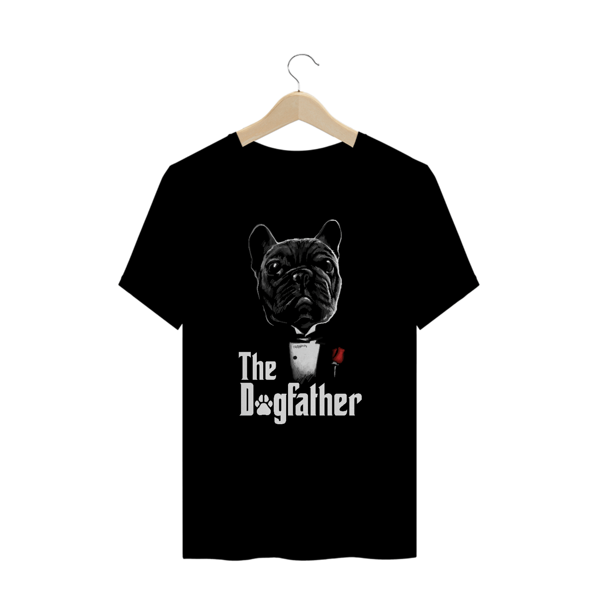 Nome do produto: Camiseta Plus Size The Dogfather